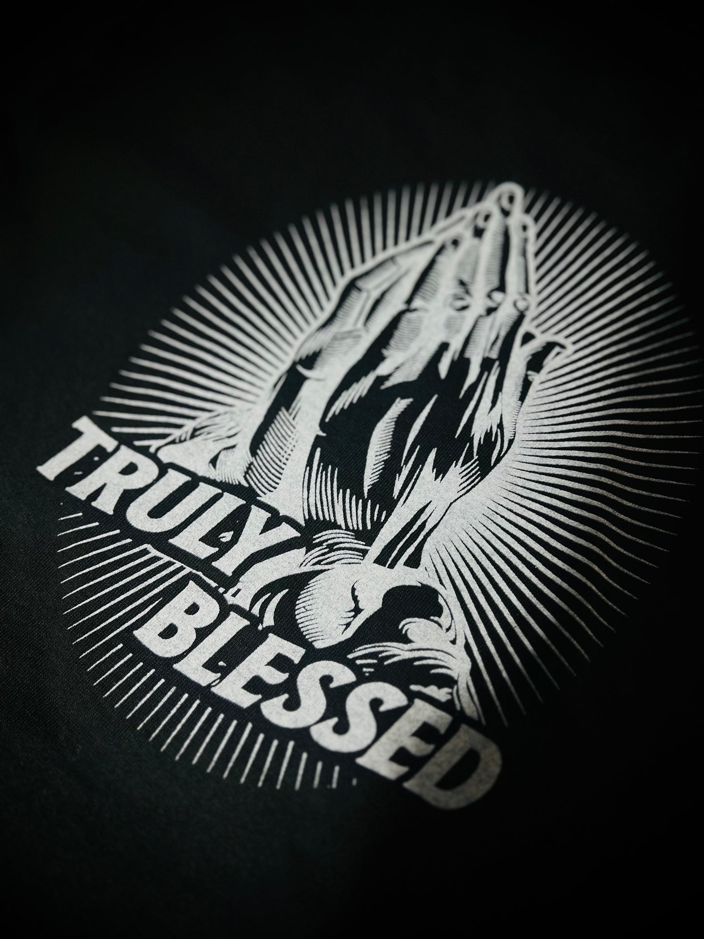 TRULY BLESSED TEE BLACK