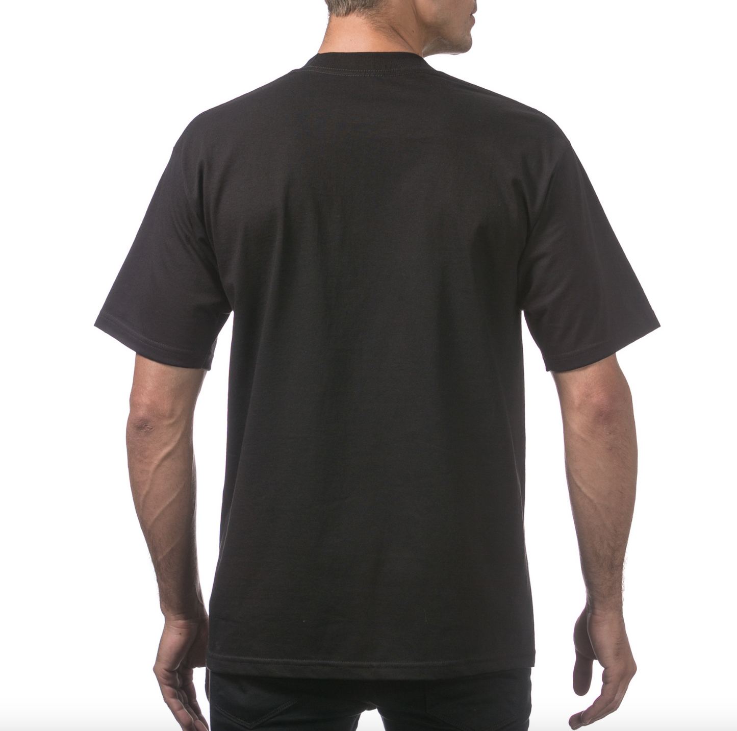 BLACK PRO CLUB HEAVYWEIGHT TEE