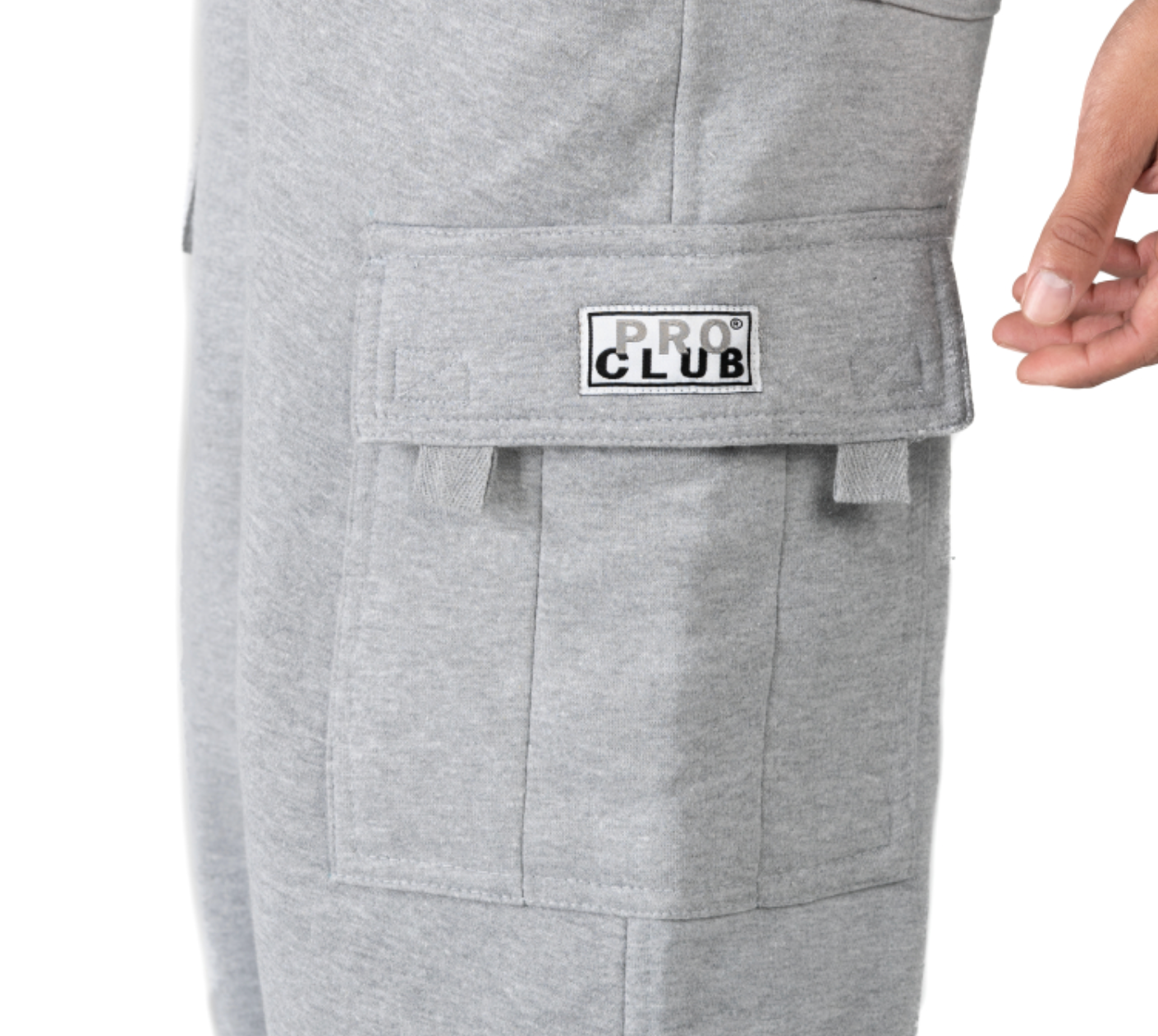 H-GREY PRO CLUB SWEATS